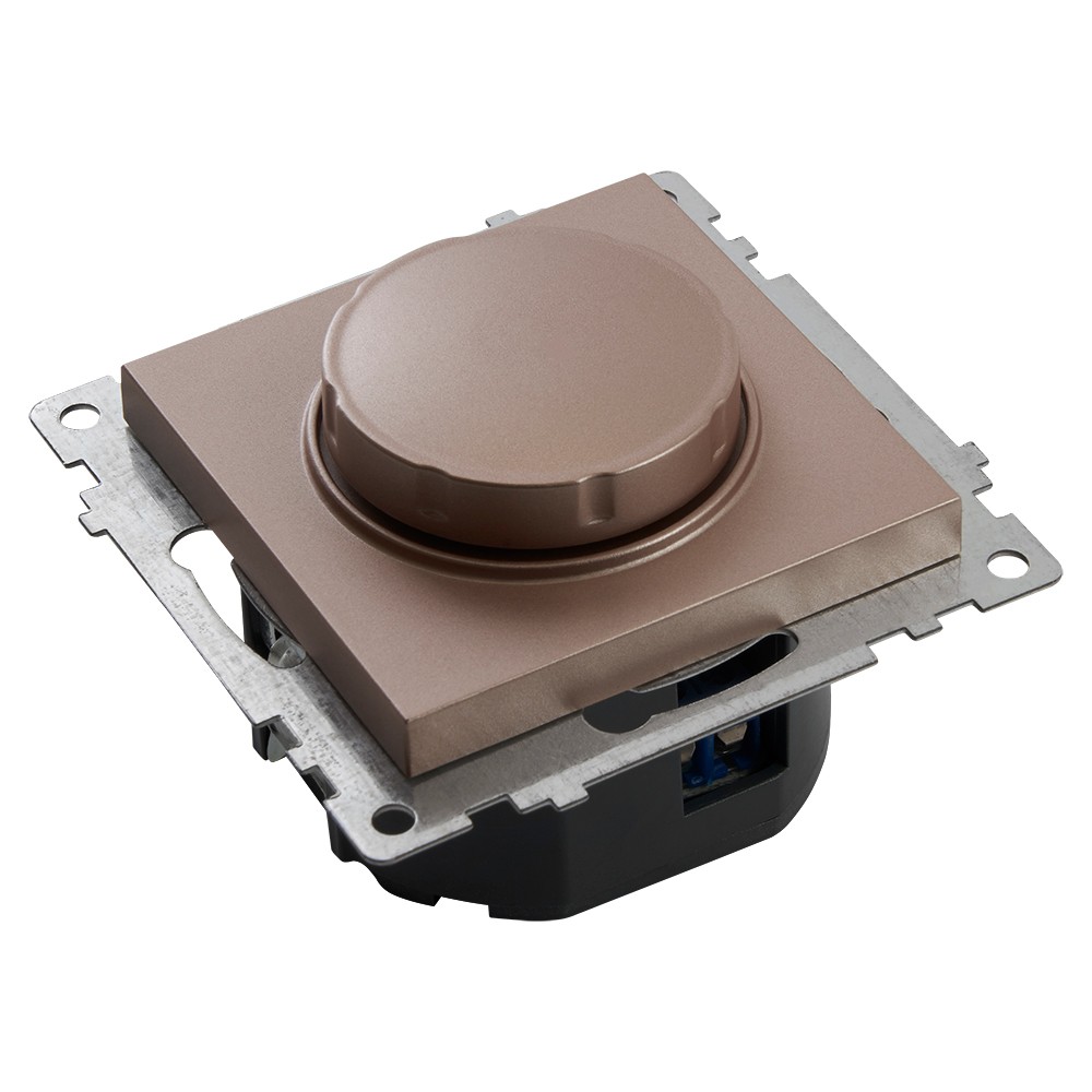 Диммер СЭПп механизм TRIAC Stekker GLS10-7106-02 250V 500W Катрин шампань — изображение 4