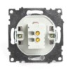 Розетка USB 2-местная механизм Stekker GLS10-7115-04 250B 2,1А Катрин шоколад
