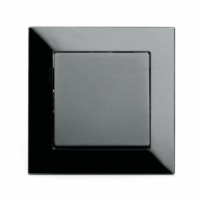 Выключатель 1кл. Stekker GLS10-7003-05 250В 10А Катрин черный