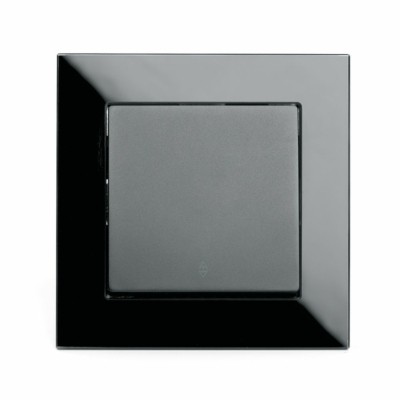 Переключатель 1-кл. Stekker GLS10-7005-05 250В 10А Катрин черный