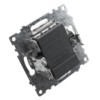 Выключатель 2кл. с инд. механизм Stekker GLS10-7102-03 250В 10А Катрин серебро