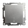 Выключатель 1кл. с инд. механизм Stekker GLS10-7101-03 250В 10А Катрин серебро
