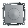 Диммер СЭПп механизм TRIAC Stekker GLS10-7106-03 250V 500W Катрин серебро