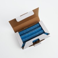 Зажим наборный изолированный (винтовой) ЗНИ 2,5 (JXB2.5) синий Stekker LD551-2-25