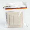 Выключатель 3кл. Stekker PSW10-9007-02 250В 10А Эрна сл.кость