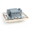Выключатель 3кл. Stekker PSW10-9007-02 250В 10А Эрна сл.кость