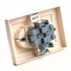 Розетка 2-местная с/з Stekker PST16-9014-02 250В 16А с защитной шторкой Эрна слоновая кость