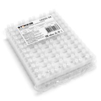 Колодка клеммная винтовая Stekker линейка 12 штук полиамид LD225-3A