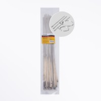 Хомут стальной Stekker SSCT46-400 4,6х400мм d пучка max 121мм нагрузка 50кг серый