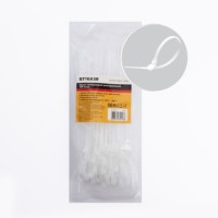 Хомут нейлоновый многоразовый Stekker NYCT40-150 4×150мм белый 100 шт/уп