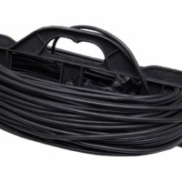 Удлинитель силовой шнур на рамке 1-м c/з Stekker HM02-01-30 30м 3×0,75 Home (УХз-10) черный