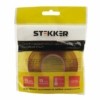 Скотч акриловый двусторонний Stekker INTP5-0809-5 0,8x9мм,5м прозрачный красная подложка