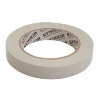 Скотч двусторонний на полипропиленовой основе Stekker INTP6-18-30 18ммx30м прозрачный белая подложка