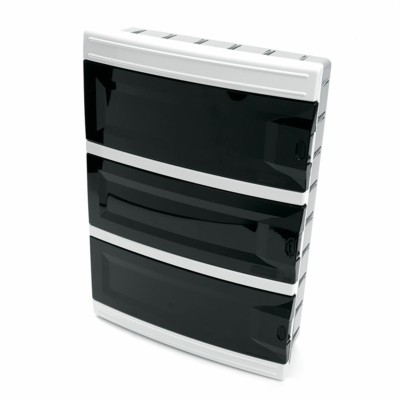 Бокс встраиваемый Stekker EBX40-2/36-41 36 модулей пластик Home