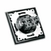 Розетка 1-местная б/з Stekker GLS10-7009-05 250В 10А с защитной шторкой Катрин черный