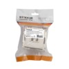 Розетка USB 2-местная механизм Stekker GLS10-7115-03 250B 2,1А Катрин серебро