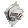 Розетка USB 2-местная механизм Stekker GLS10-7115-02 250B 2,1A Катрин шампань