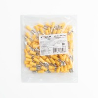 Наконечник кабельный плоский изолированный (мама) РпИм 6-250 Stekker LD402-60250 100шт/уп