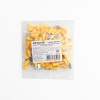 Наконечник кабельный плоский изолированный (папа) РпИп 6-250 Stekker LD401-60250 100шт/уп