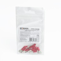 Наконечник кабельный плоский изолированный (папа) РпИп 1,5-250 Stekker LD401-15250 10шт/уп