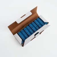 Зажим наборный изолированный (винтовой) ЗНИ 4,0 (JXB4) синий Stekker LD551-2-40