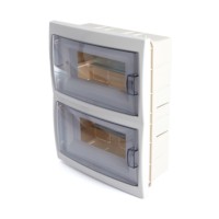 Бокс встраиваемый Stekker EBX50-2/16-20 16 модулей пластик Standart