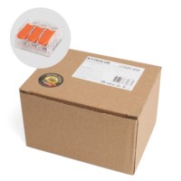 Клемма СМК 3-проводная зажимная с рычагом Stekker LD221-613