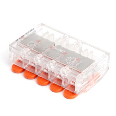 Клемма СМК 5-проводная зажимная с рычагом Stekker LD221-615 — изображение 7