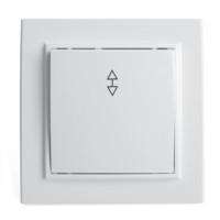 Переключатель 1-кл. Stekker PSW10-9005-01 250В 10А Эрна белый