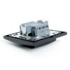 Переключатель перекрестный 1-кл. Stekker PSW10-9009-03 250В 10А Эрна черный