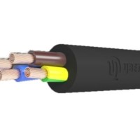 Кабель КГ-ХЛ 5х2.5 (PE N) 220/380В-3 (м) Цветлит 00-00142813