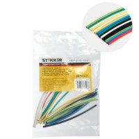 Набор термоусадочных трубок Stekker HSHTS-210-10M 10 см коэф. усадки 2:1 21 шт/уп