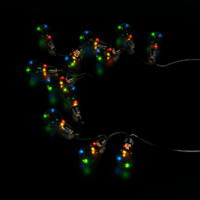 Гирлянда светодиодная садовая “Большие шары” Solar 10LED мультицвет IP44 на солнечн. батарее Gauss GS035