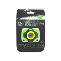 Фонарь светодиодный налобный 4Вт 230лм элементы питания 3хAAA (не в компл.) Gauss GF303
