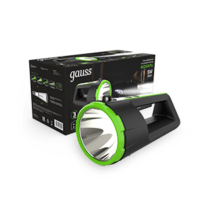 Фонарь-прожектор аккумуляторный 5Вт 280лм аккум. Li-ion 5А.ч диммир. Gauss GF701