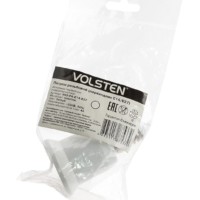 Volsten V03-PA-E14/E27 переходник с цоколя Е14 на Е27, белый BL1