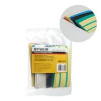 Набор термоусадочных трубок Stekker HSHT-2010-10M 10см коэф. усадки 2:1 мультиколор 21 шт/уп