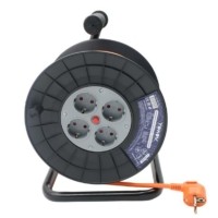 Удлинитель силовой на катушке 4х30м с/з 16А IP20 3х1.5 Tokov Electric TKE-SK30-15-Z