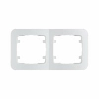 Рамка 2-м Lillium горизонт. бел. Makel 71012