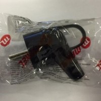 Вилка электрическая с заземл. 16А 220В черн. с кольцом Makel 10038