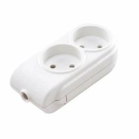 Колодка удлинителя 2-м б/з з/ш Makel N2010000