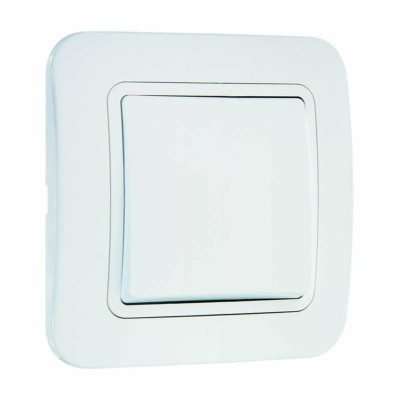 Выключатель 1кл. СП Lillium 10А IP20 бел. Makel 70001