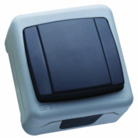 Выключатель 1кл. ОП 10А IP55 сер. Makel 36064101