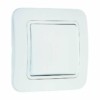 Переключатель 1кл. СП проходной 1п 1мод. Lillium 10А IP20 бел. Makel 70005