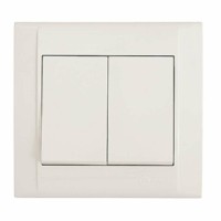 Выключатель 2кл. СП Defne 10А IP20 бел. Makel 42001003