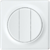 Выключатель 3кл. СП Florence 10А IP20 механизм бел. 1E31901300 OneKeyElectro 2172780