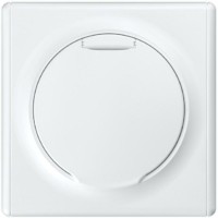 Розетка 1-м СП Florence 16А IP20 с/з с крышкой винт. клеммы механизм бел. 1E10501300 OneKeyElectro 2172768