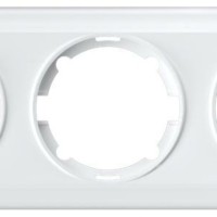 Рамка 3-м Florence бел. 1E52301300 OneKeyElectro 2172784