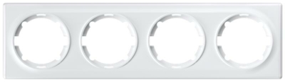 Рамка 4-м Florence бел. 1E52401300 OneKeyElectro 2172785