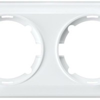 Рамка 2-м Florence бел. 1E52201300 OneKeyElectro 2172783